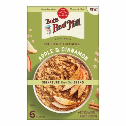 Bob's Red Mill Instant Oat Meal Apple & Cinnamon Oat Blend 270g