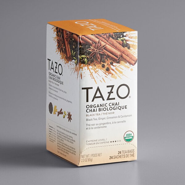 Tazo Tea Organic Chai Black Tea, 24 Tea Bags-Organic Chai