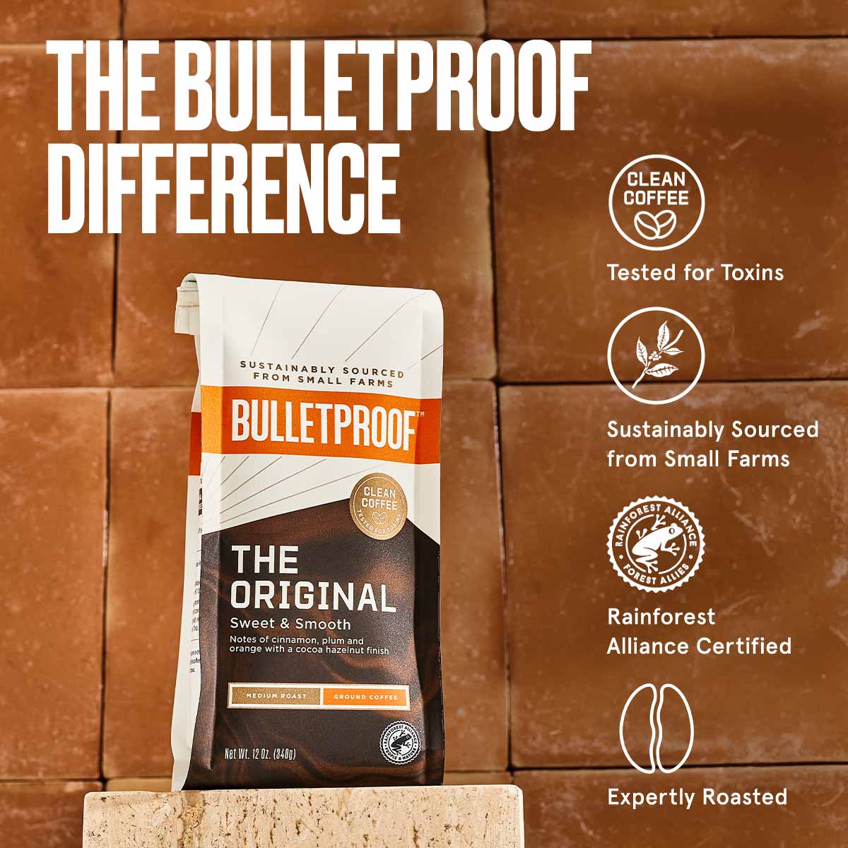 Bulletproof The Original Medium Roast Ground Coffee