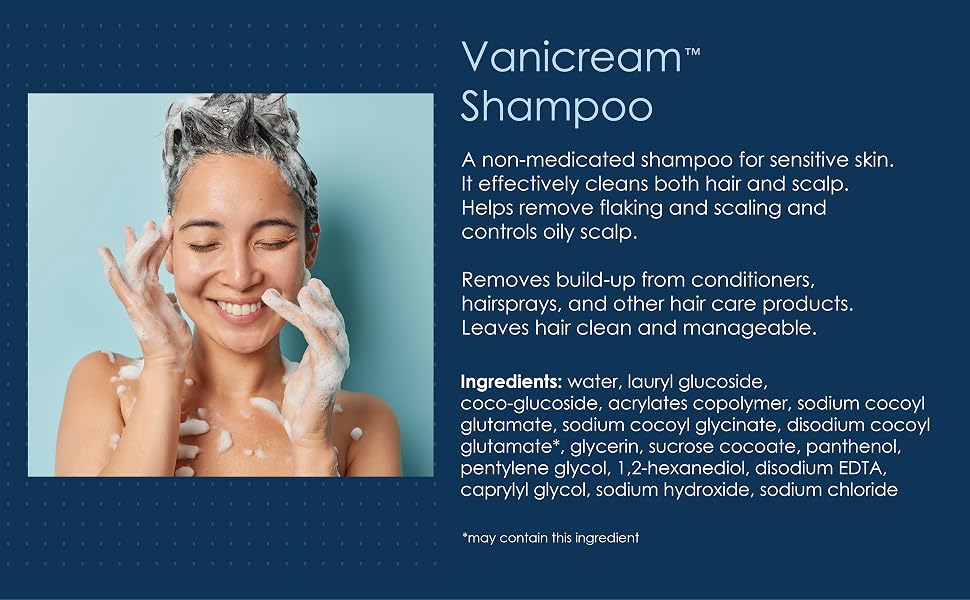 Vanicream Shampoo for Sensitive Skin 59ml