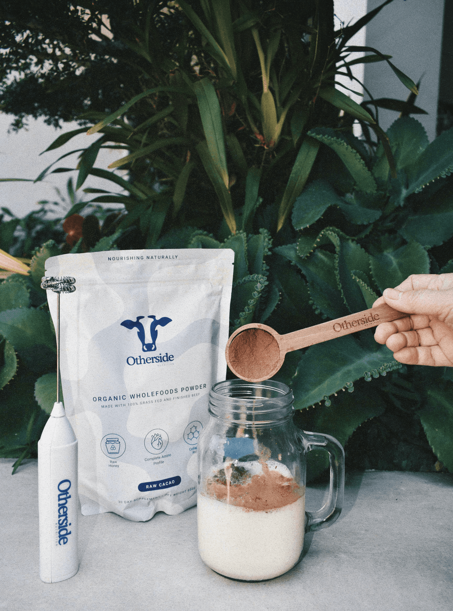 Otherside Organic Grass-Fed Beef Protein Powder