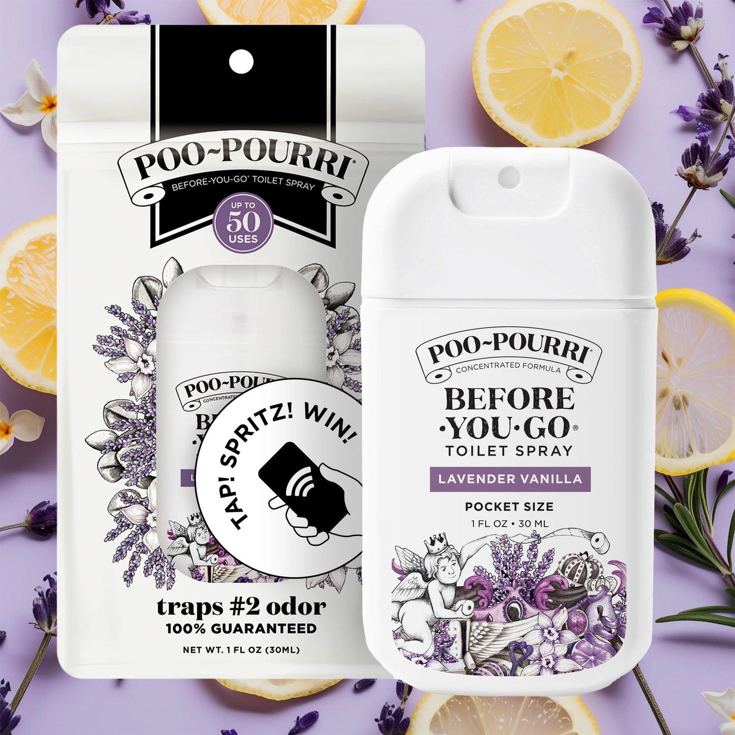 Poo-Pourri Lavander Vanilla Toilet Spray 30ml
