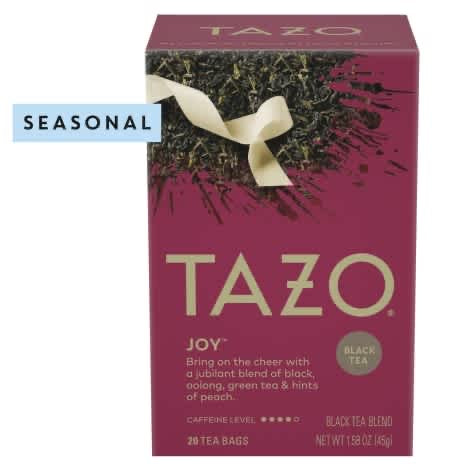 Tazo Tea Organic Black Tea, 16 Tea Bags