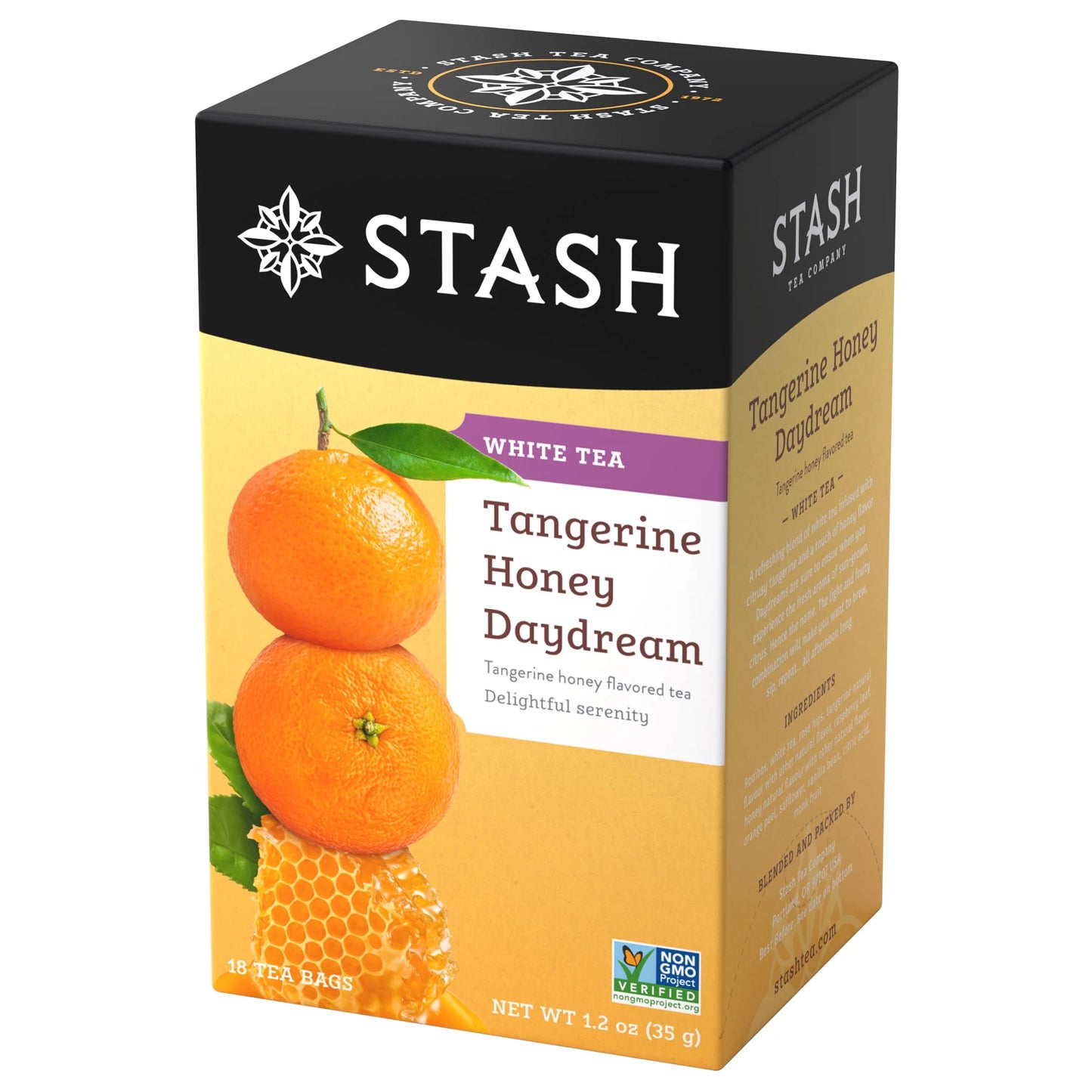 Stash Tangerine Honey Daydream White Tea, 18 Tea Bags