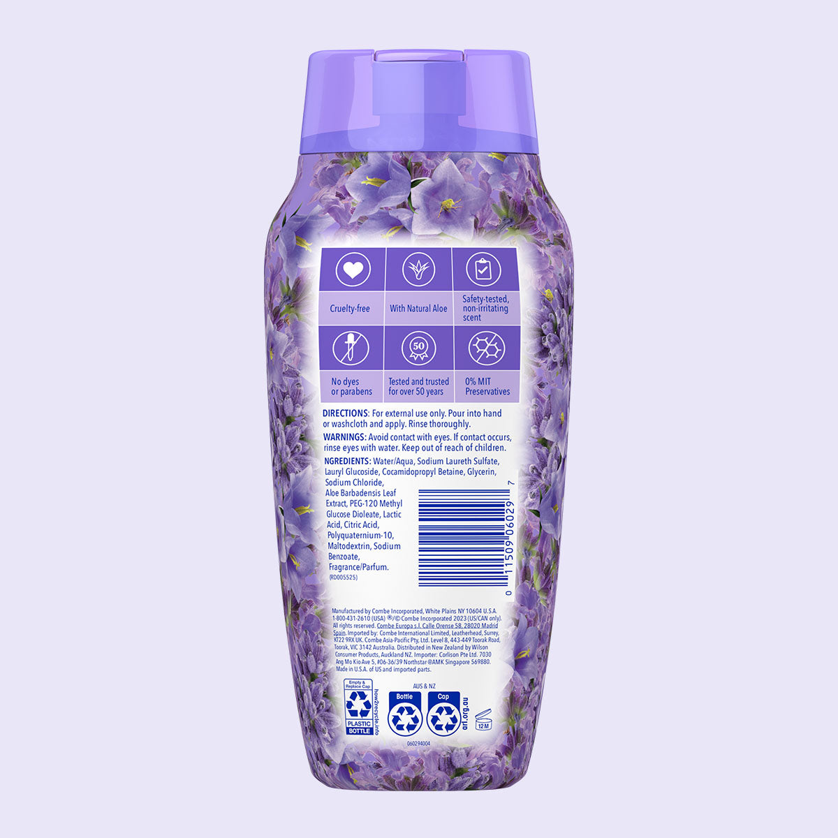 Vagisil Scentsitive Scents Lavender Wildflower Wash