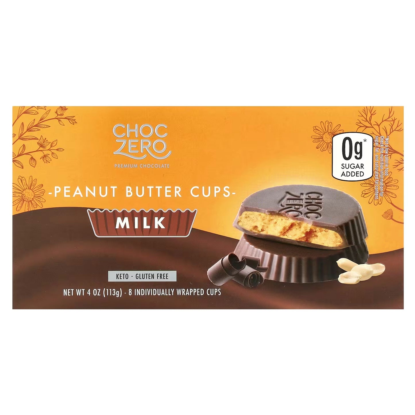ChocZero Peanut Butter Cups 113g