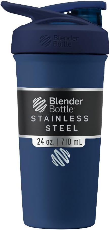 Blender Bottle Strada Insulated Stainless Steel Shaker Bottle 710ml