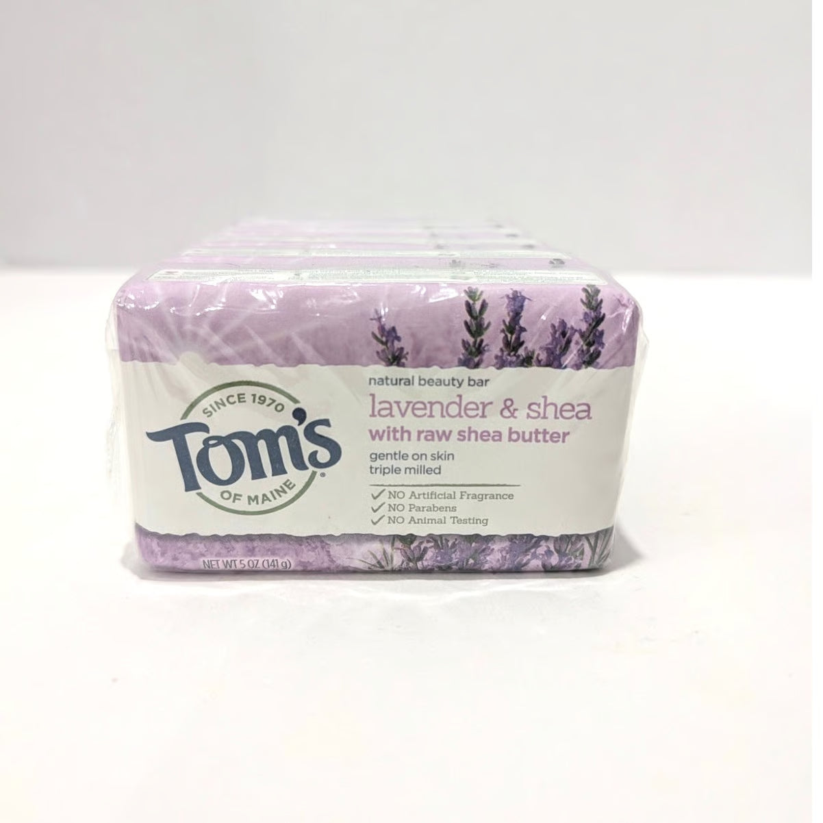 Tom’s of Maine Lavender & Shea Natural Beauty Bar Soap 141g