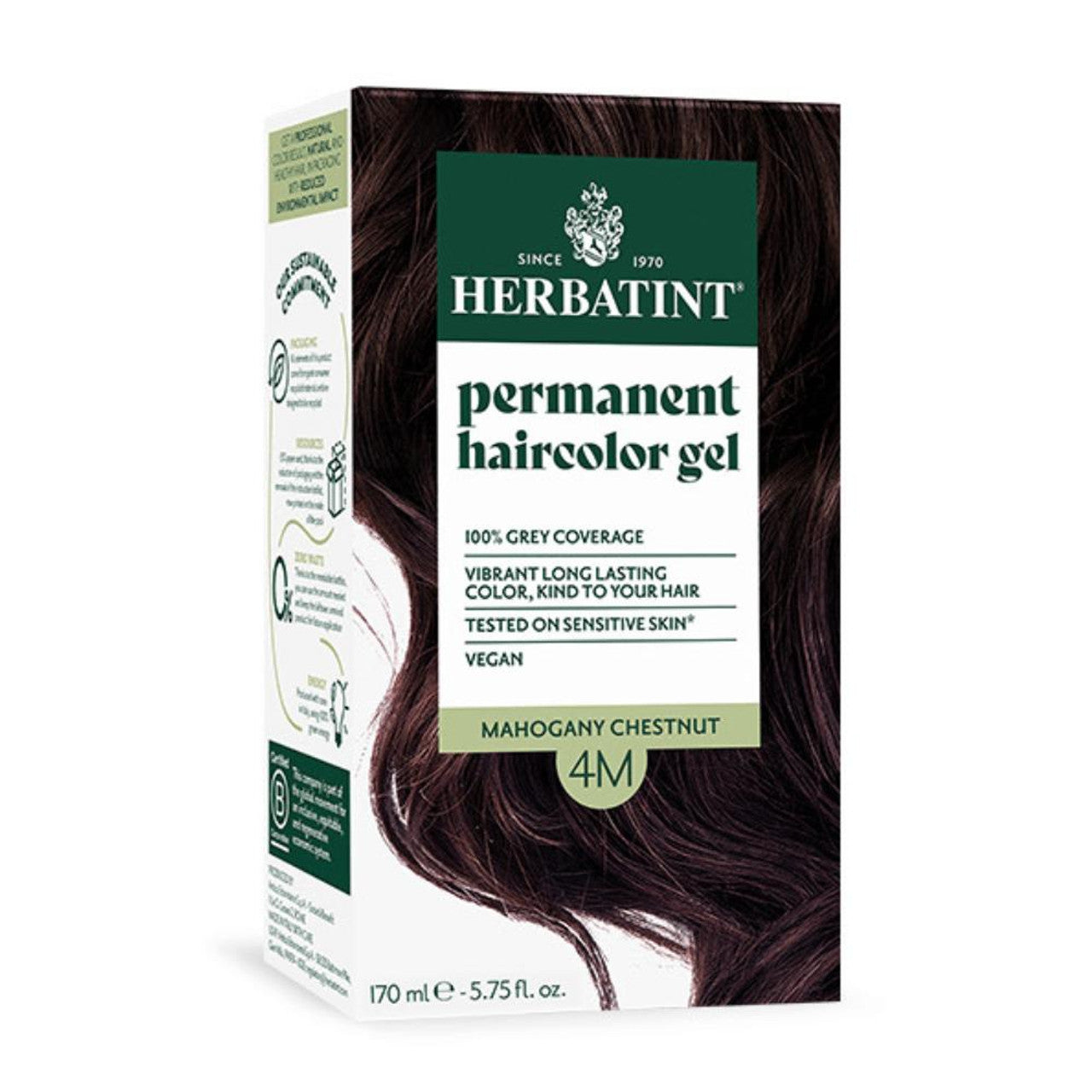 Herbatint Permanent Hair Color Gel 170ml