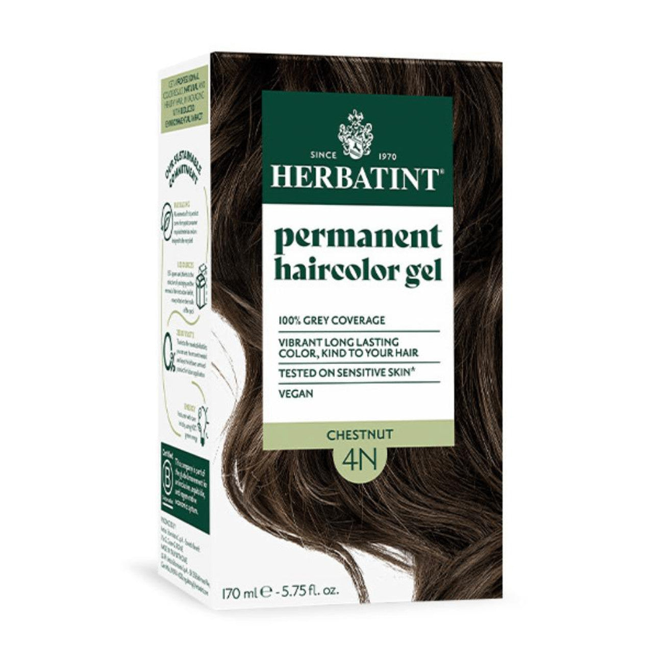 Herbatint Permanent Hair Color Gel 170ml