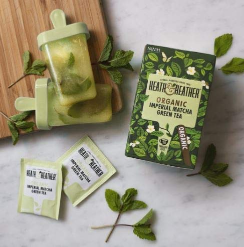 Heath & Heather Organic Imperial Matcha Green Tea, 20 Bags