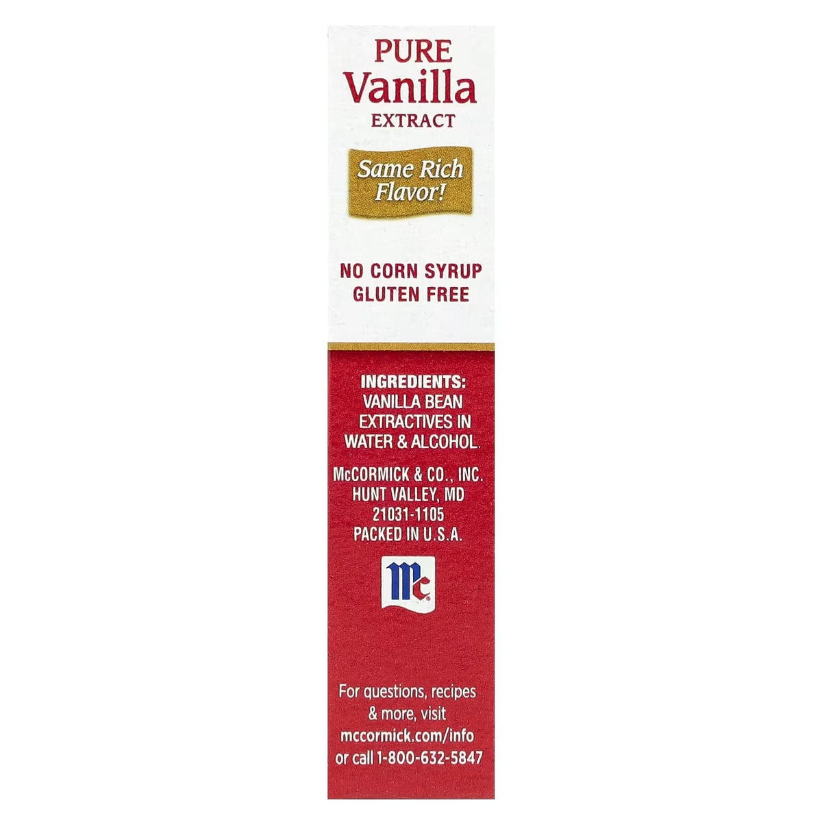 McCormick Pure Vanilla Extract 29ml