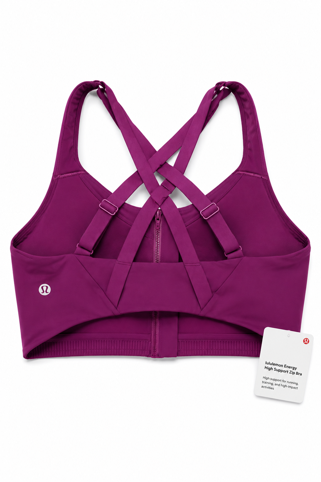 Lululemon High-Support Zip Bra