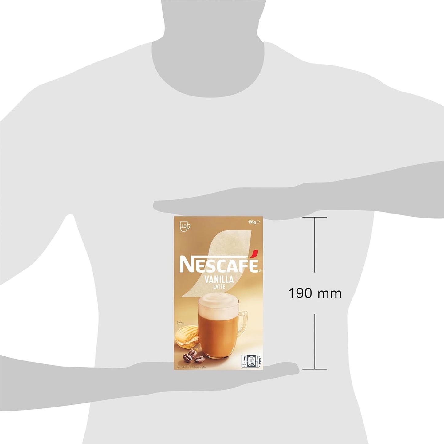 Nescafé Vanilla Latte, 10 Sachets