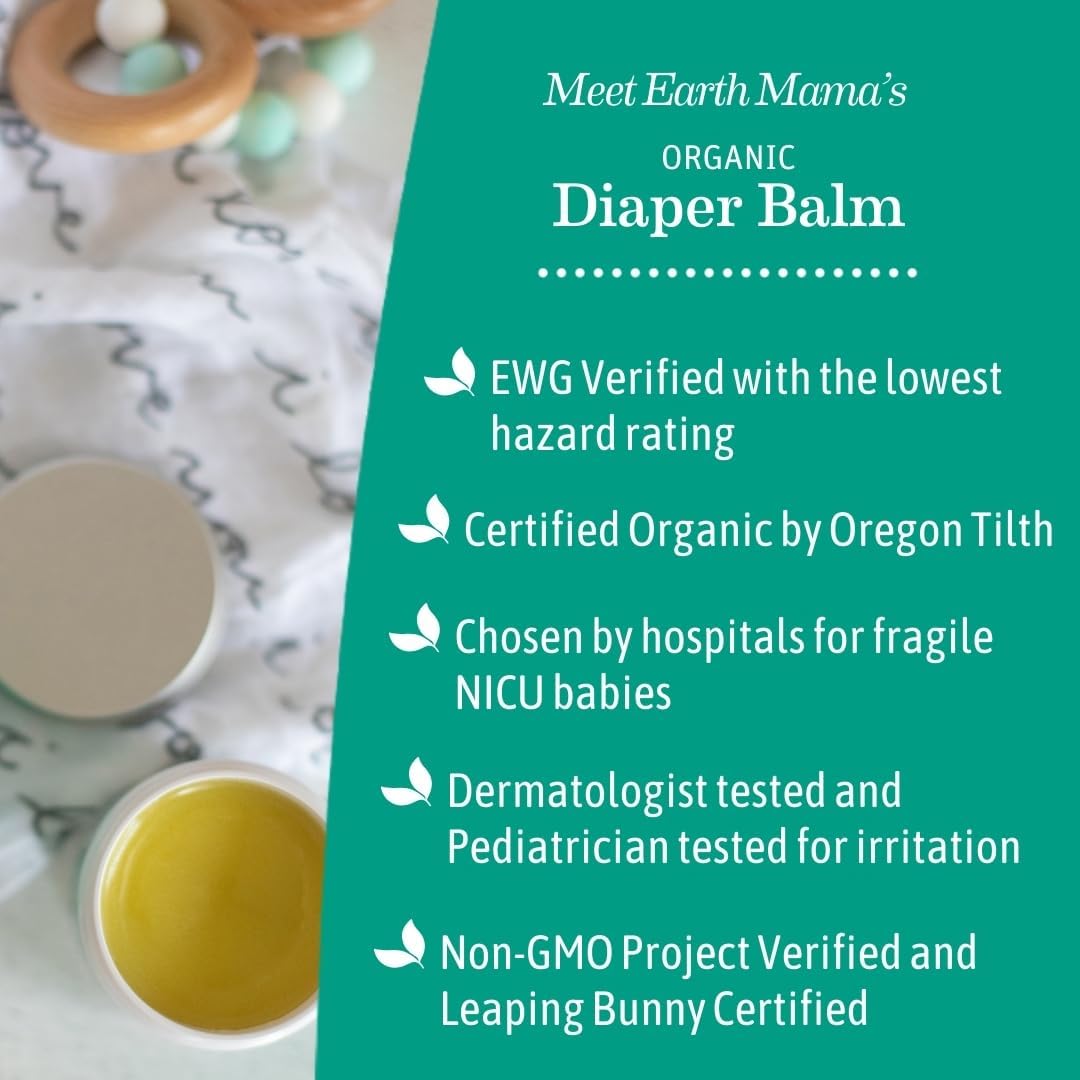 Earth Mama Baby Organic Diaper Balm 60ml