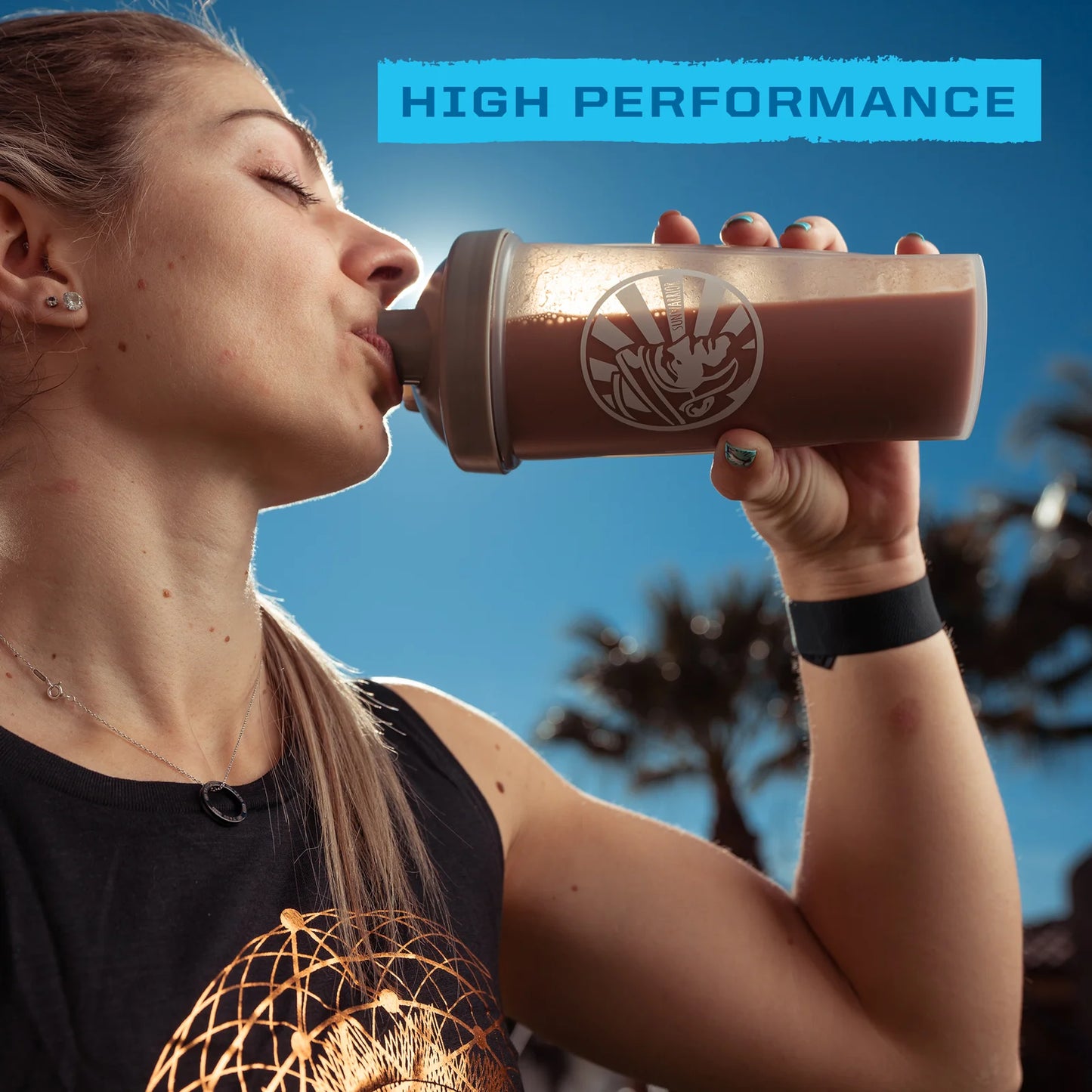 Sunwarrior Chocolate Warrior Blend Protein 425g