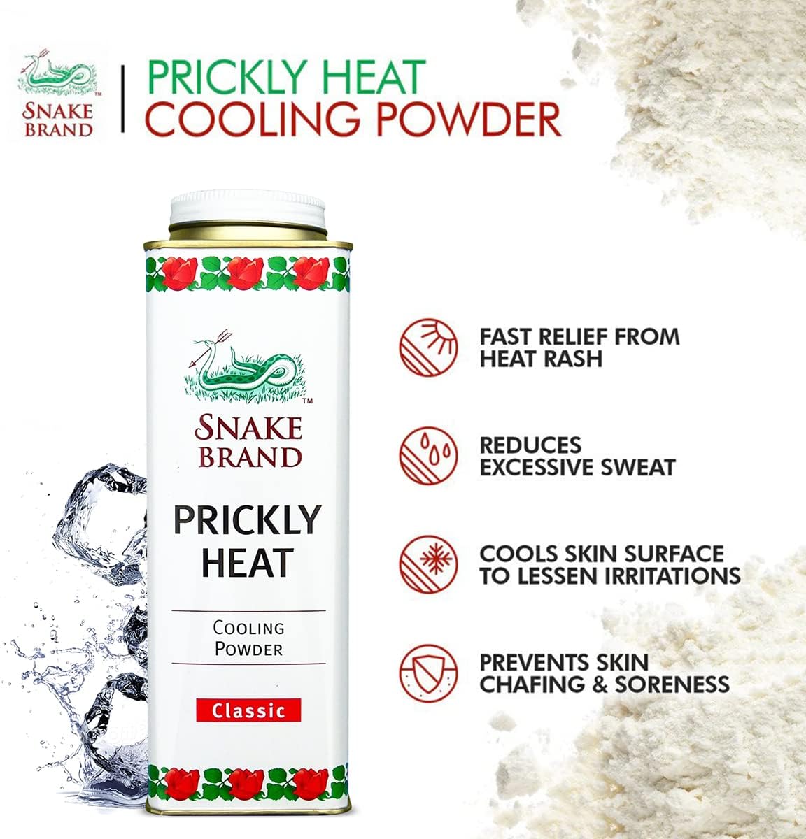 Snake Brand Original Cooling Powder 280g