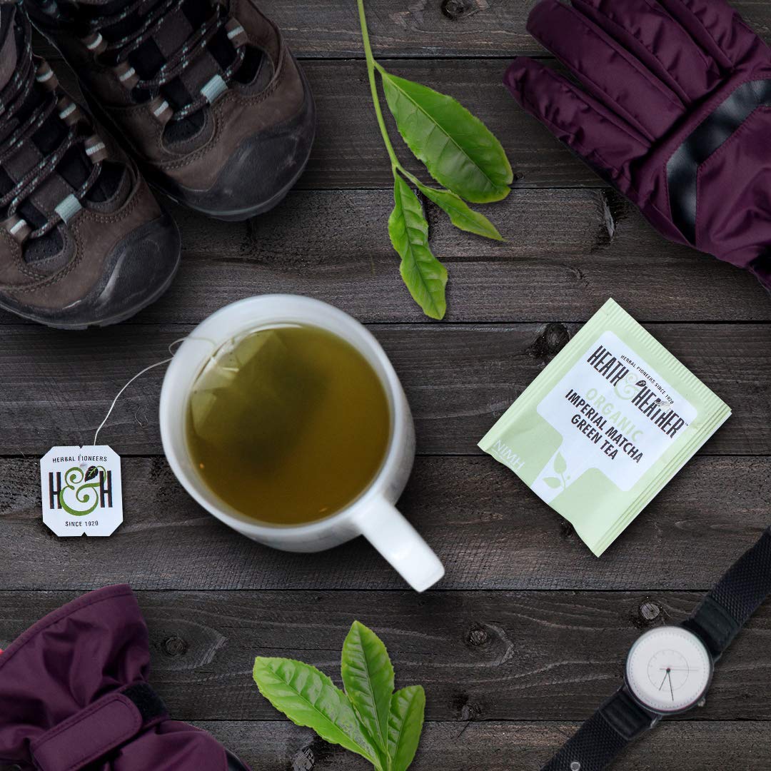 Heath & Heather Organic Imperial Matcha Green Tea, 20 Bags
