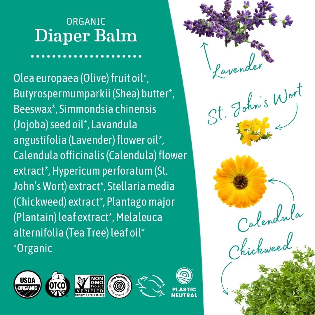 Earth Mama Baby Organic Diaper Balm 60ml