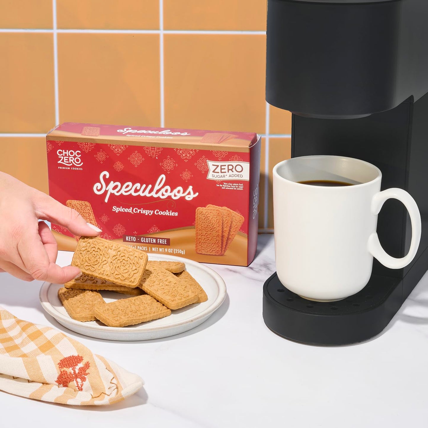 ChocZero Speculoos Spiced Crispy Cookies 250g