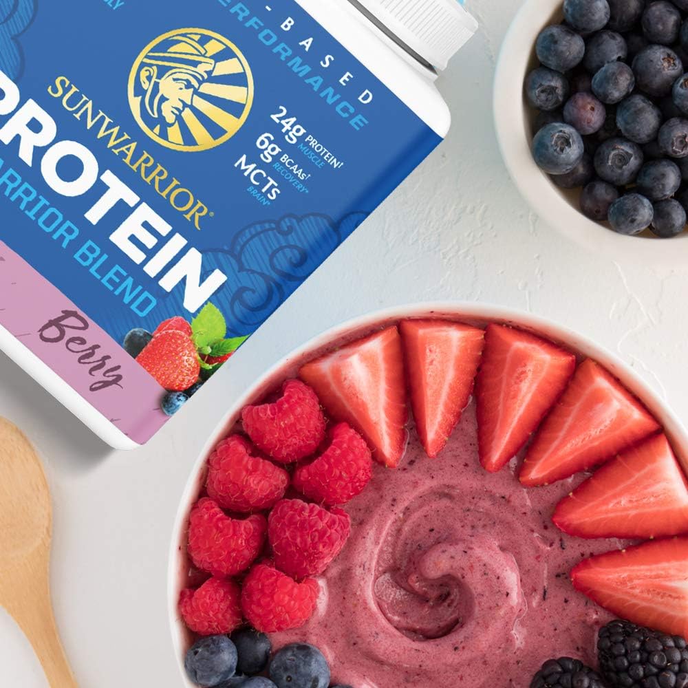 Sunwarrior Berry Protein Warrior Blend 375g