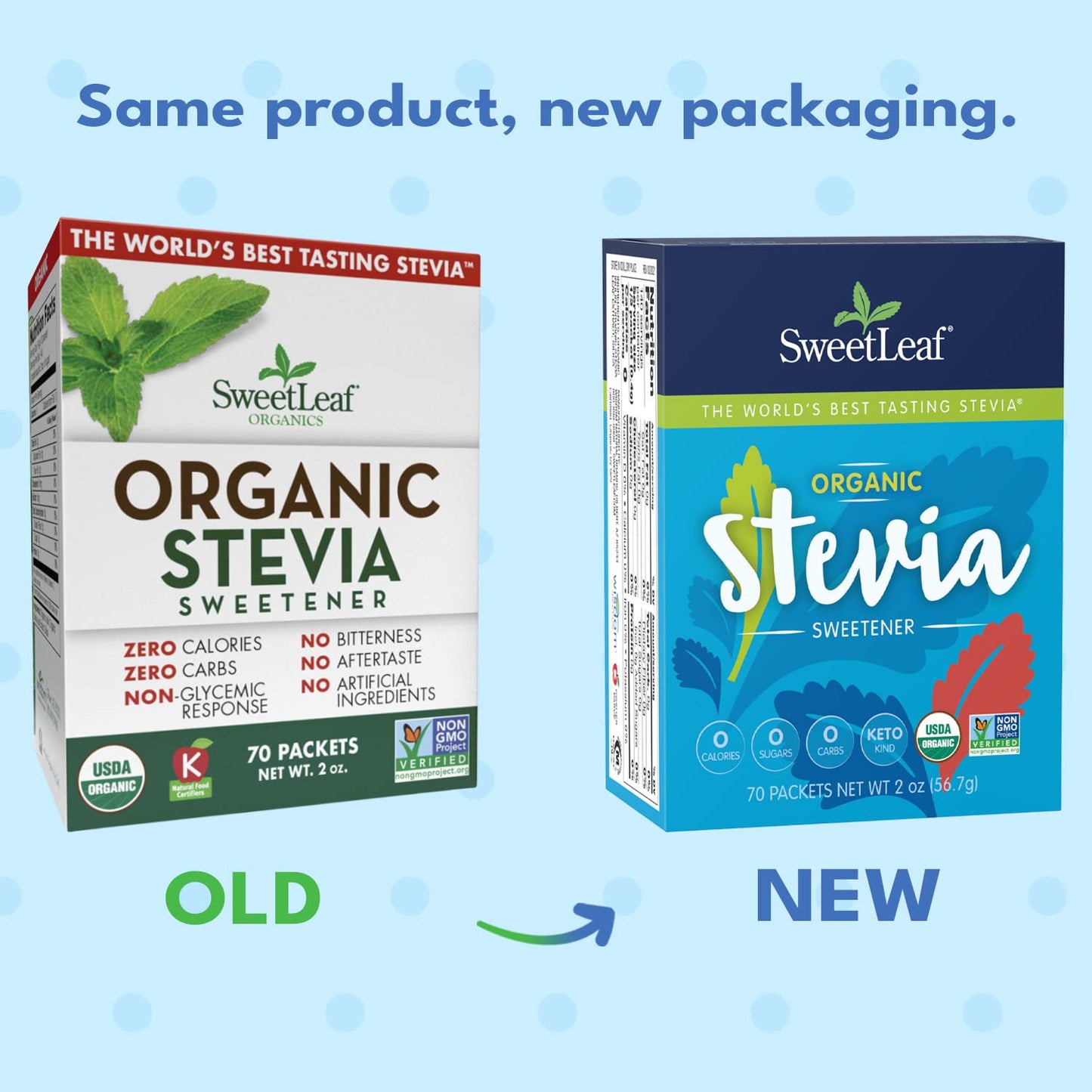 Sweet Leaf Organic Stevia 28.3g