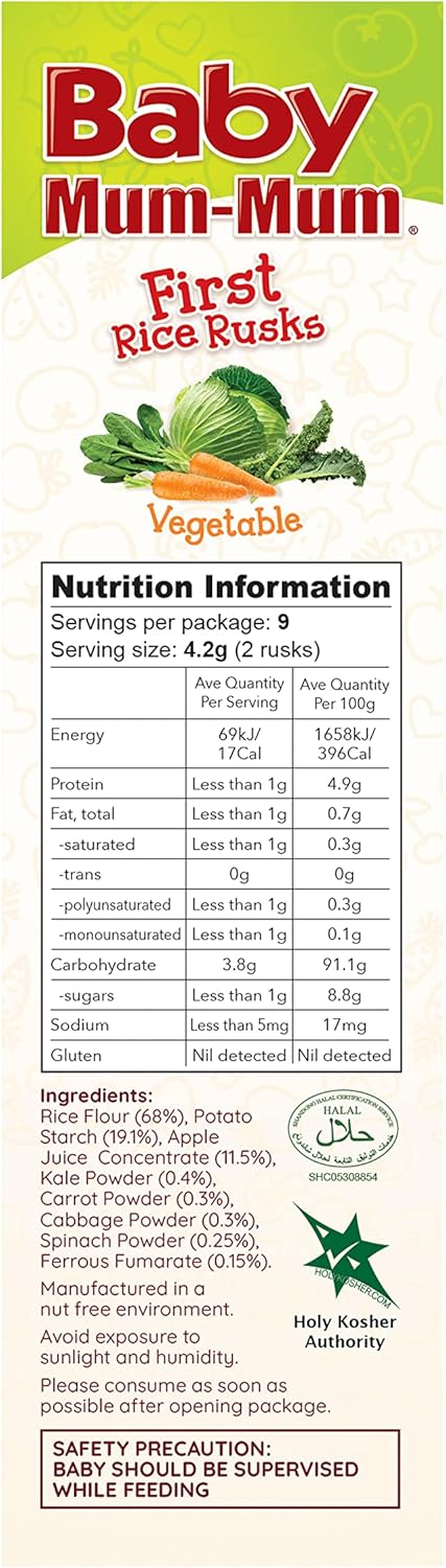 Baby Mum-Mum First Rice Rusks 36g