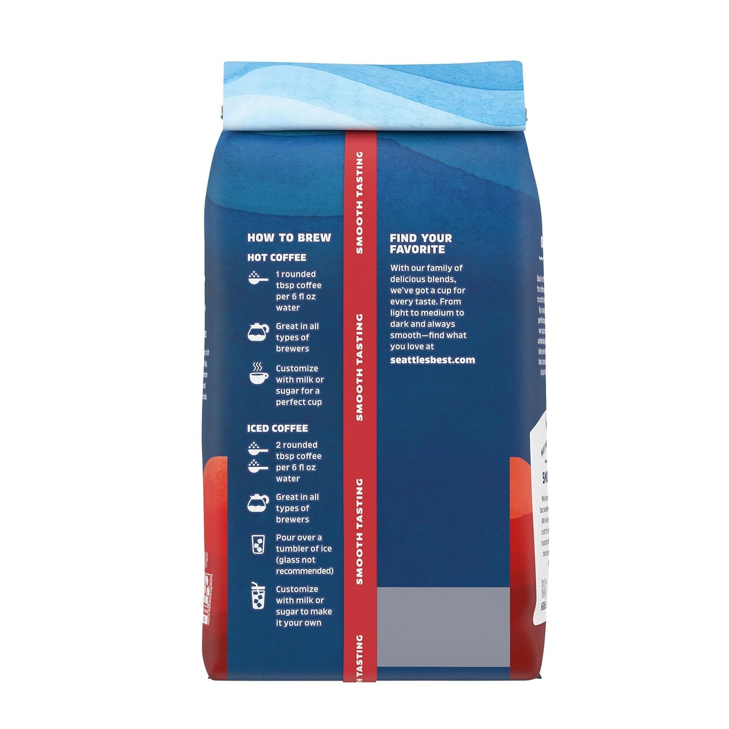 Seattle's Best Ground Medium Roast Portside Coffee 340g