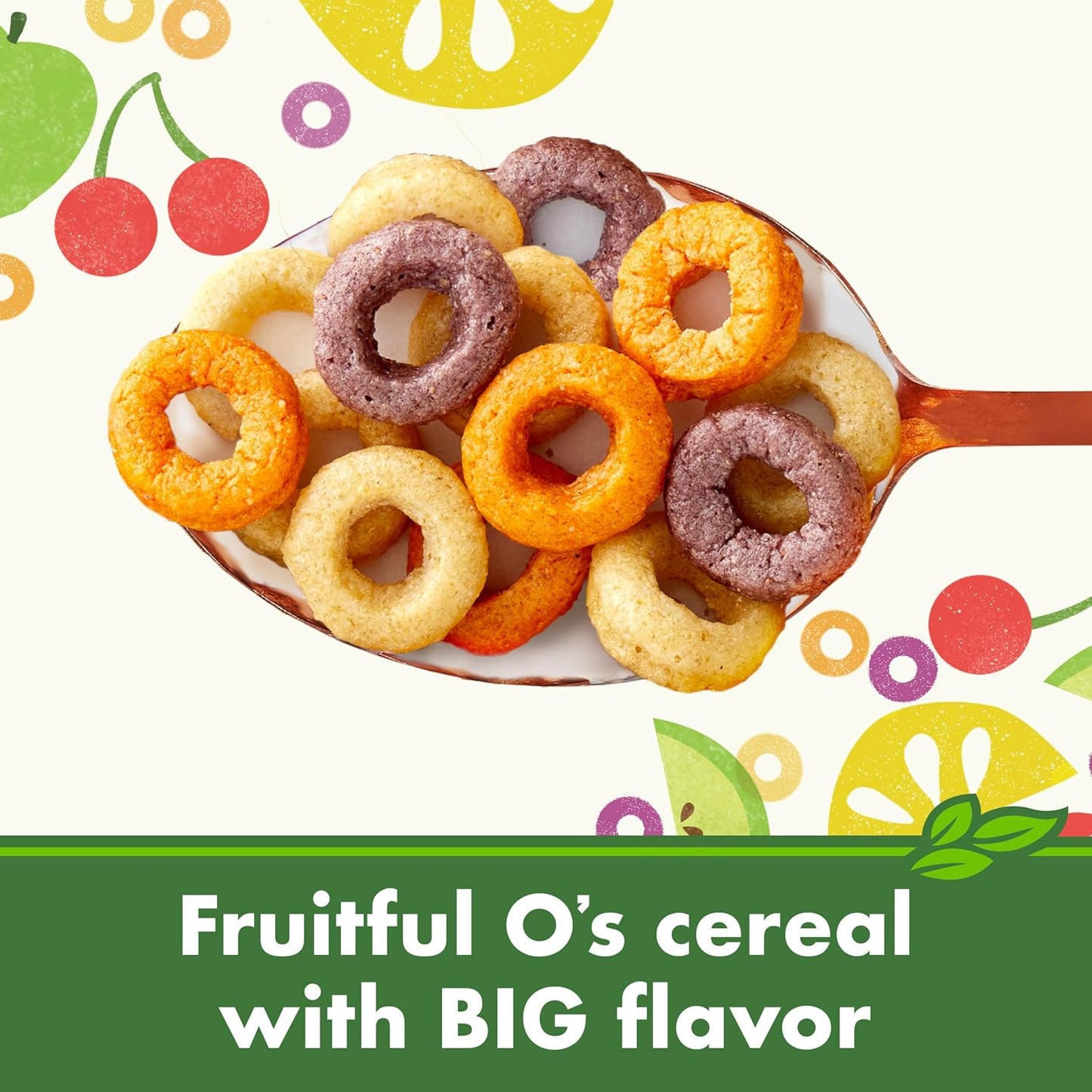 Cascadian Farm Organic Fruitful O's Cereal 298g