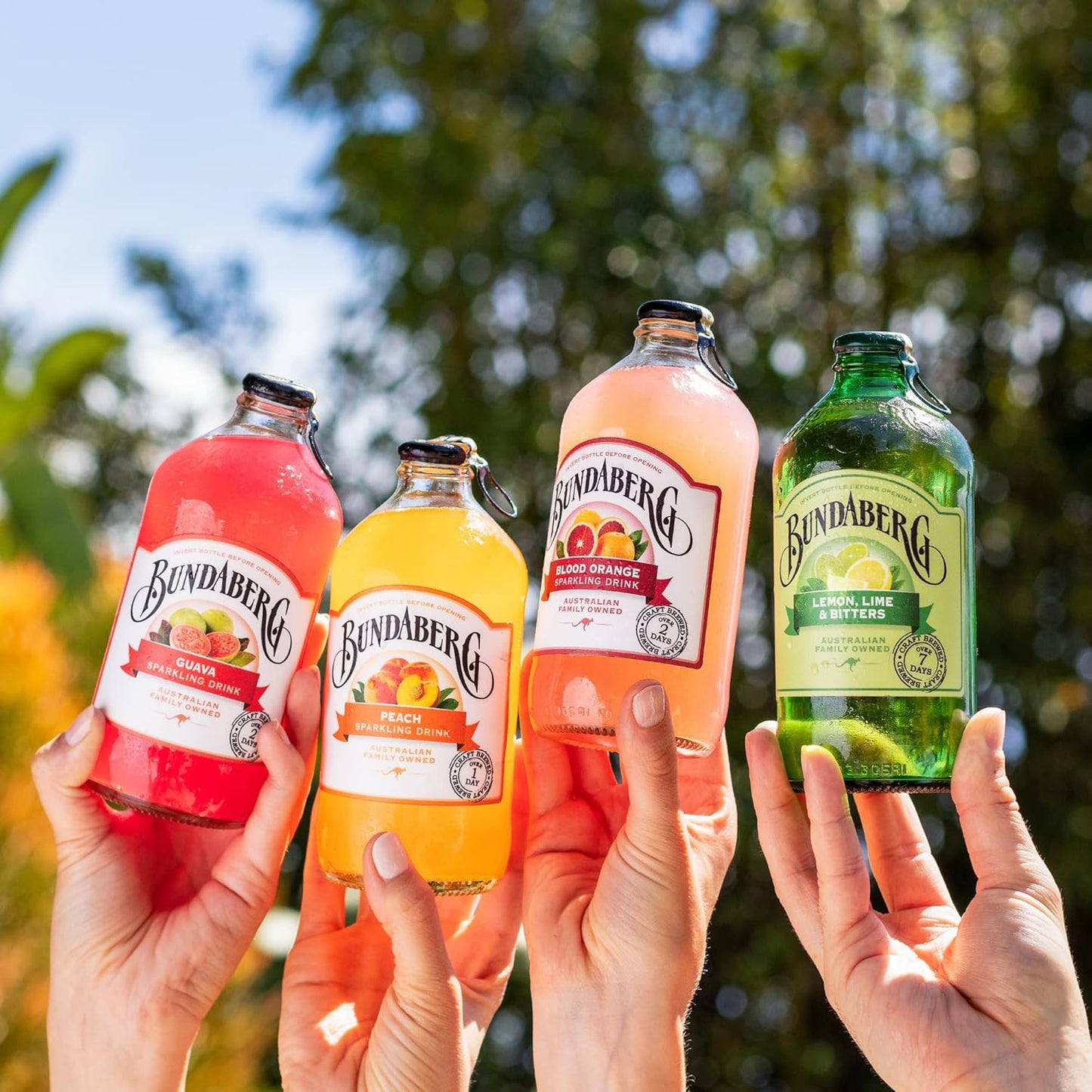 Bundaberg Peach Sparkling Drink 375ml