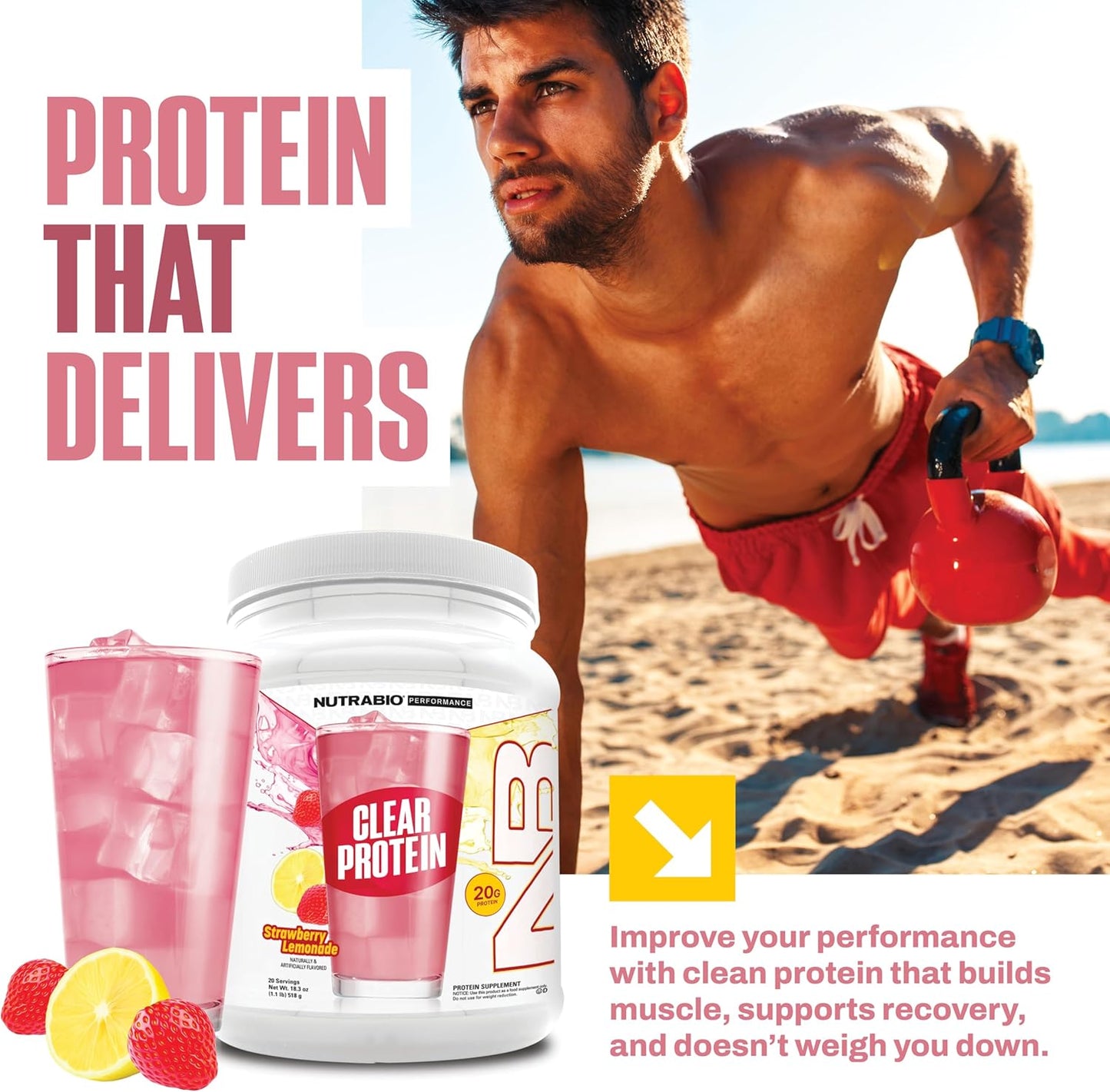 Nutrabio Performance Clear Protein