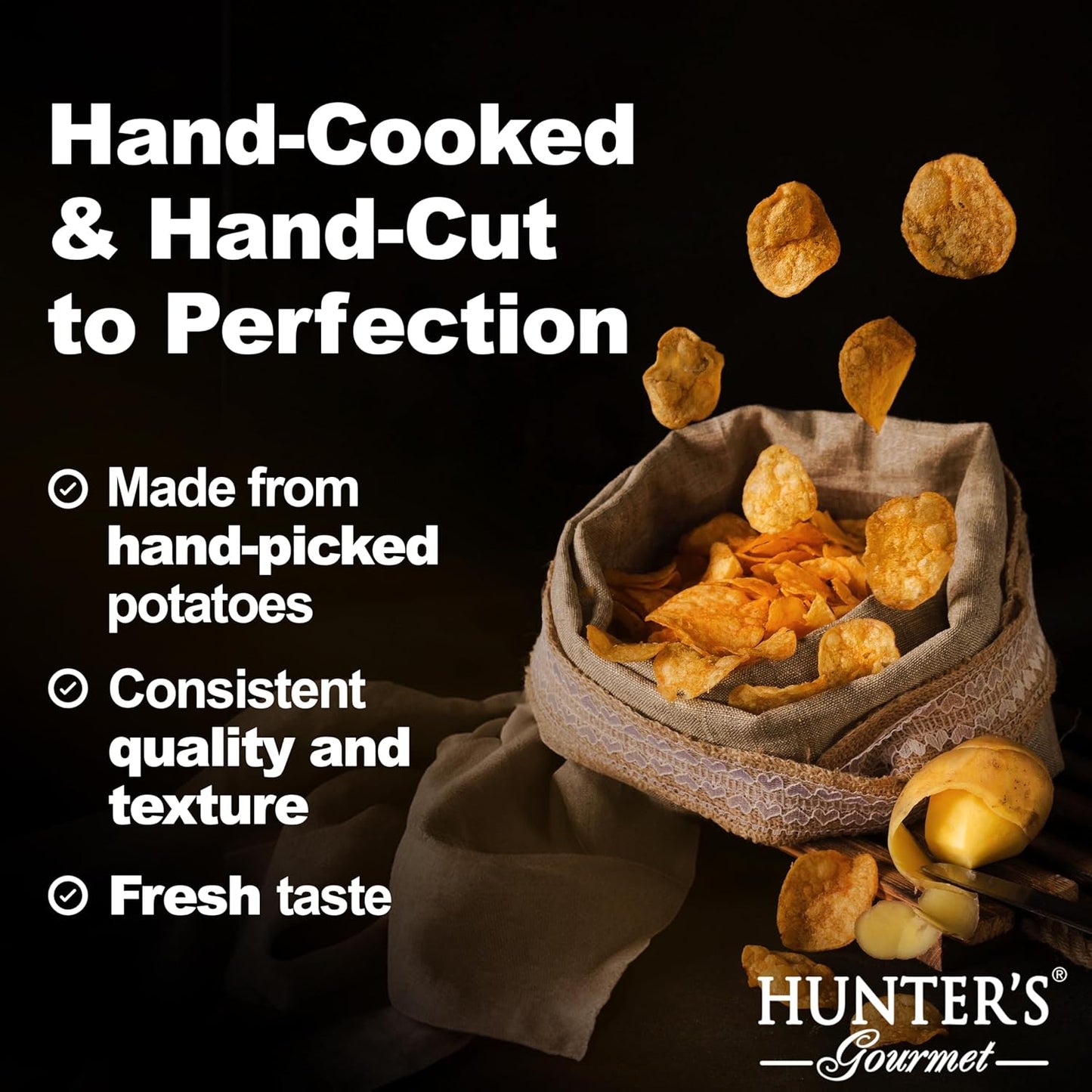 Hunter's Gourmet White Truffle and Cheese 150g