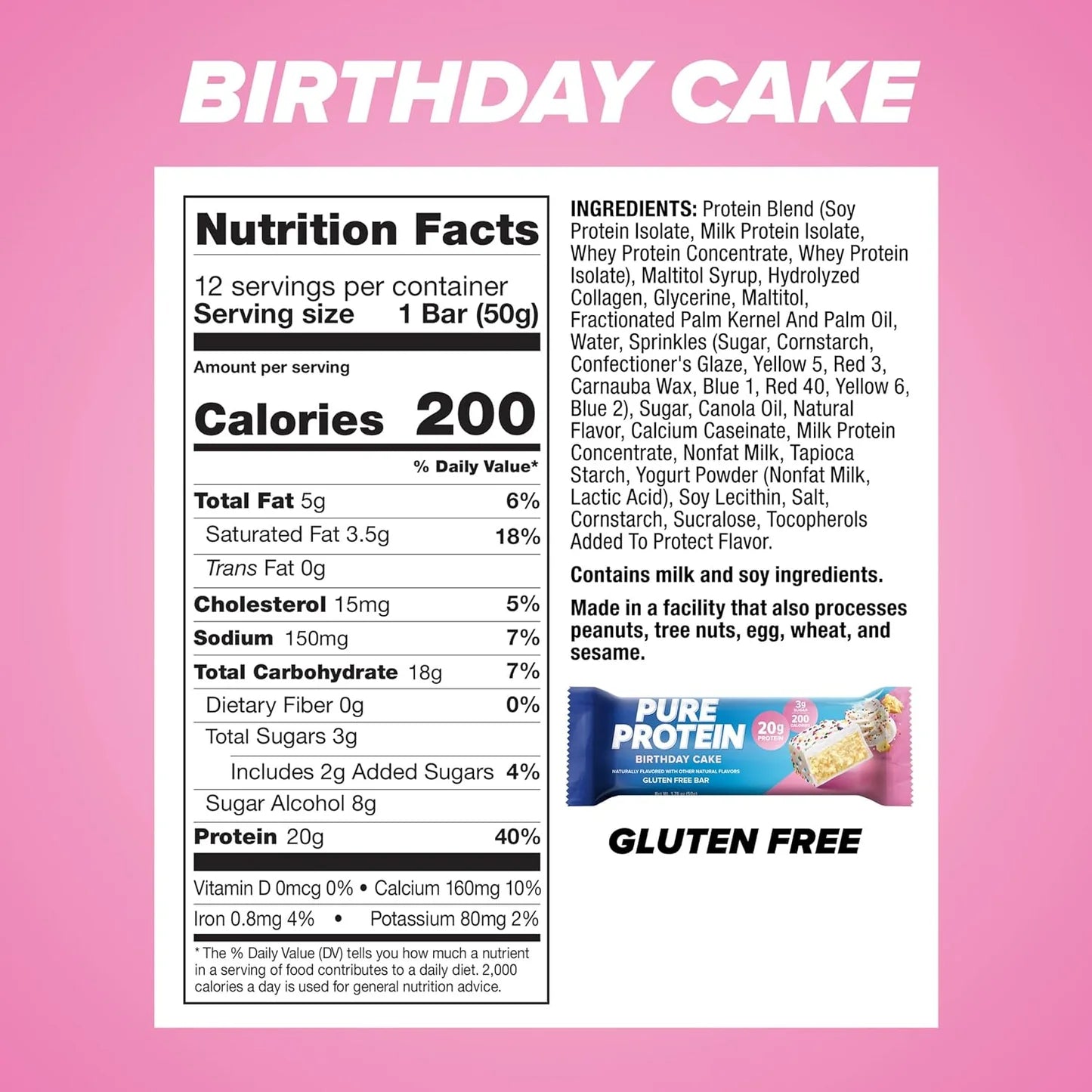 Pure Protein Bar 50g