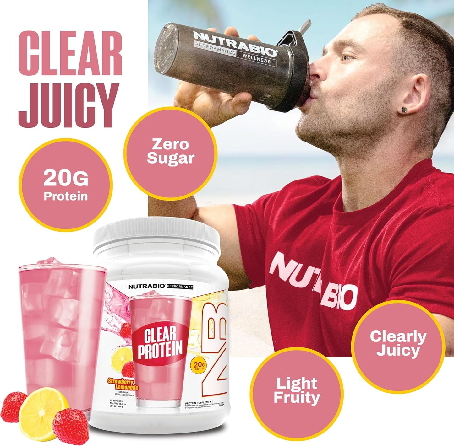 Nutrabio Performance Clear Protein