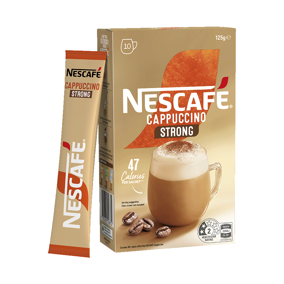 Nescafé Cappuccino Strong, 10 Sachets