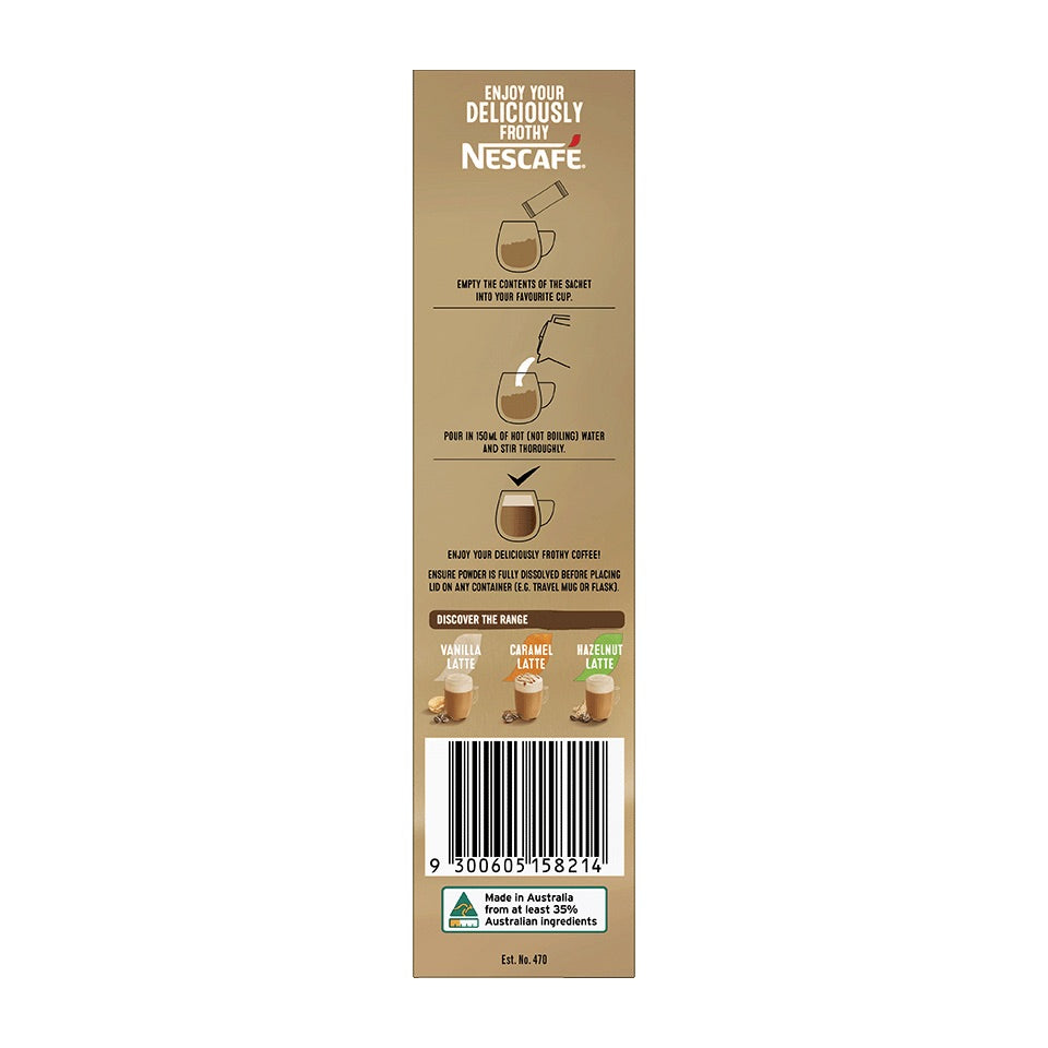 Nescafé Creamy Coconut Latte, 10 Sachets