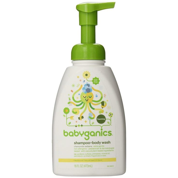 Babyganics Baby Shampoo & Body Wash 473ml