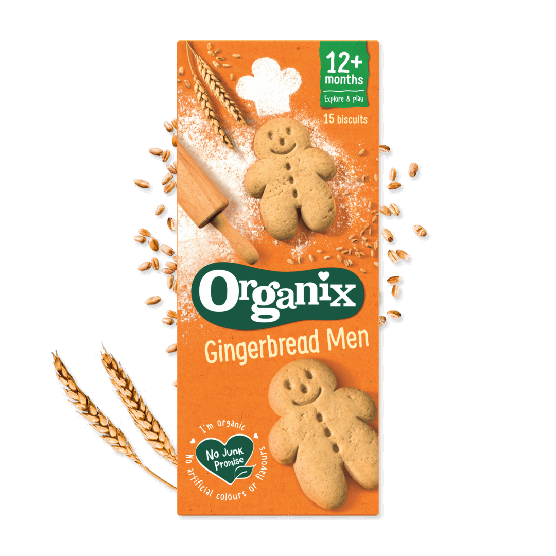 Organix Gingerbread Men, 15 Biscuits