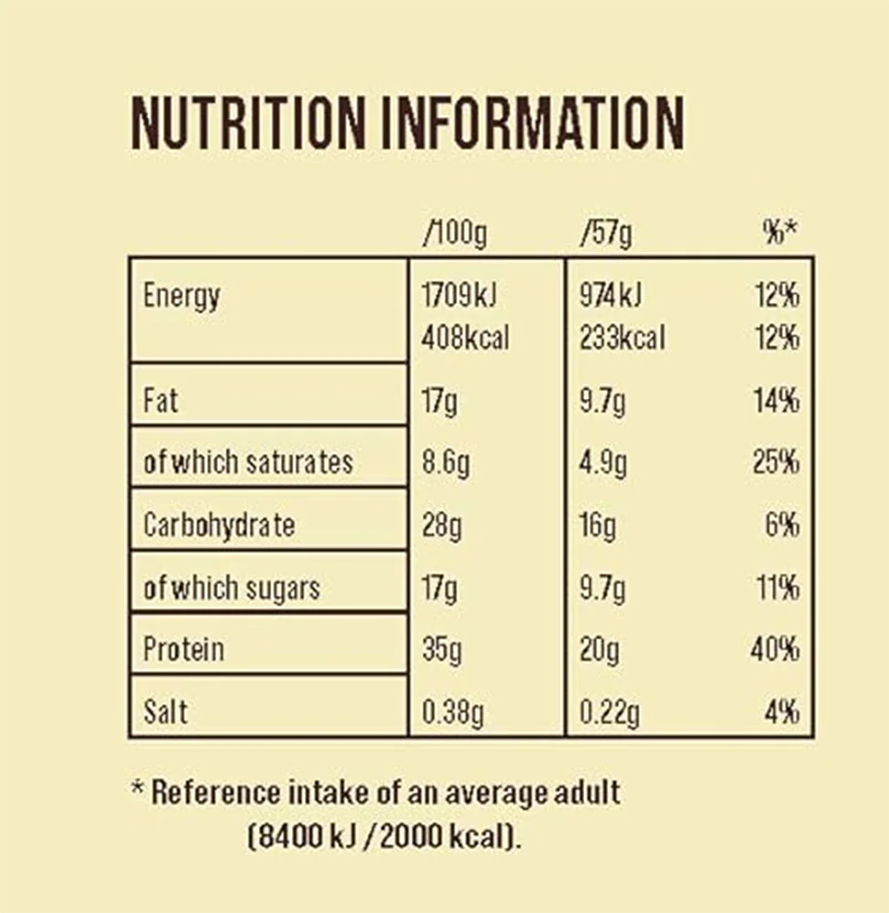 Snickers Hi-Protein Low Sugar White Chocolate Protein Bar 57g