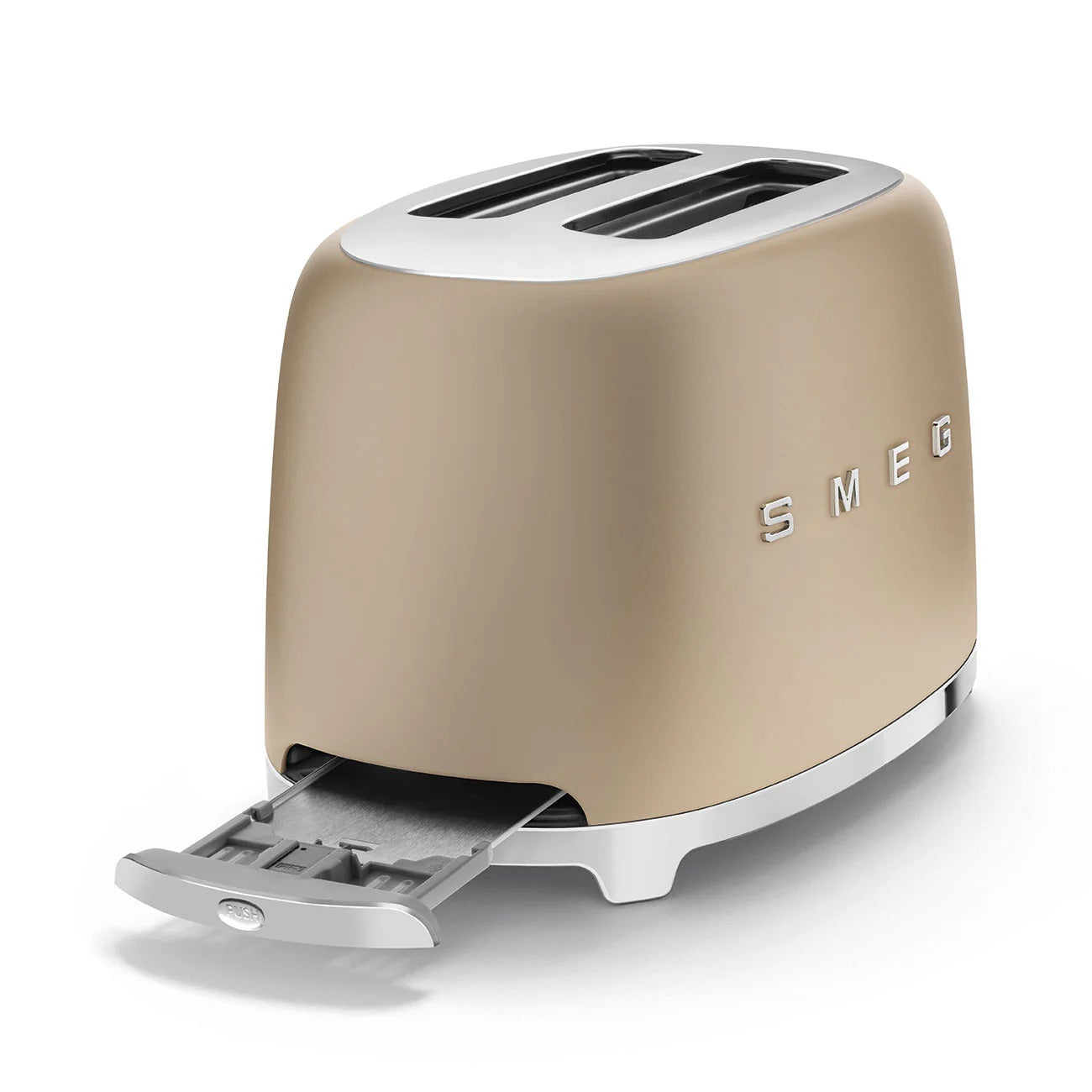 Smeg Champagne Matte Toaster