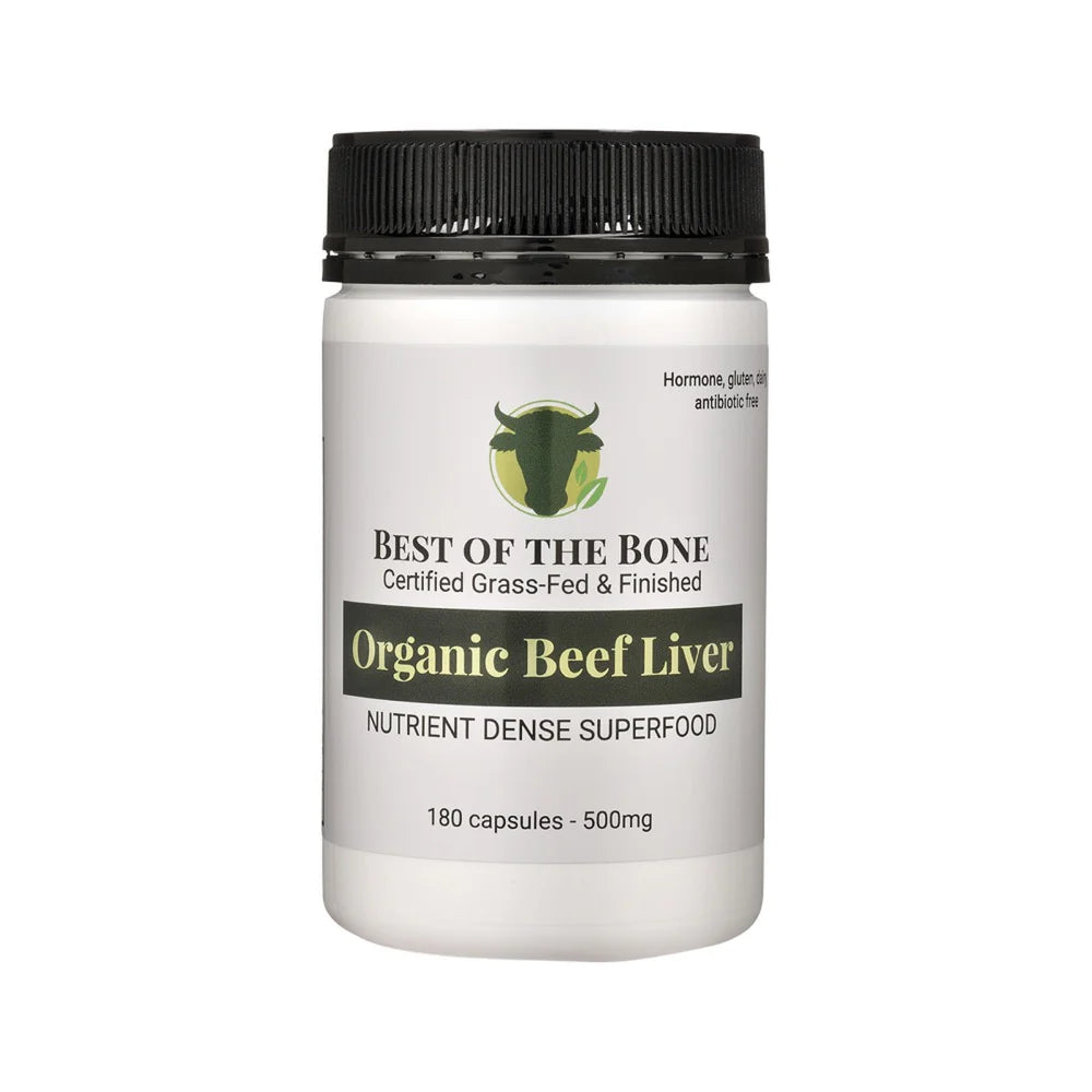 Best of the Bone Organic Beef Liver Capsules