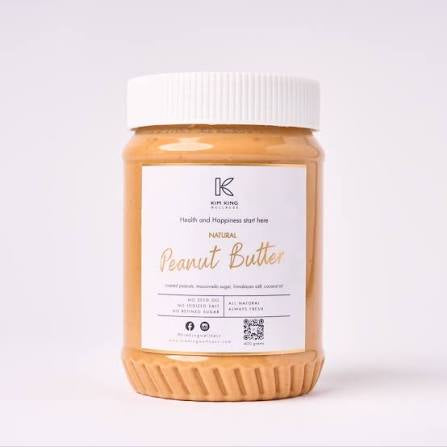 Kim King's Wellness Natural Peanut Butter 400ml