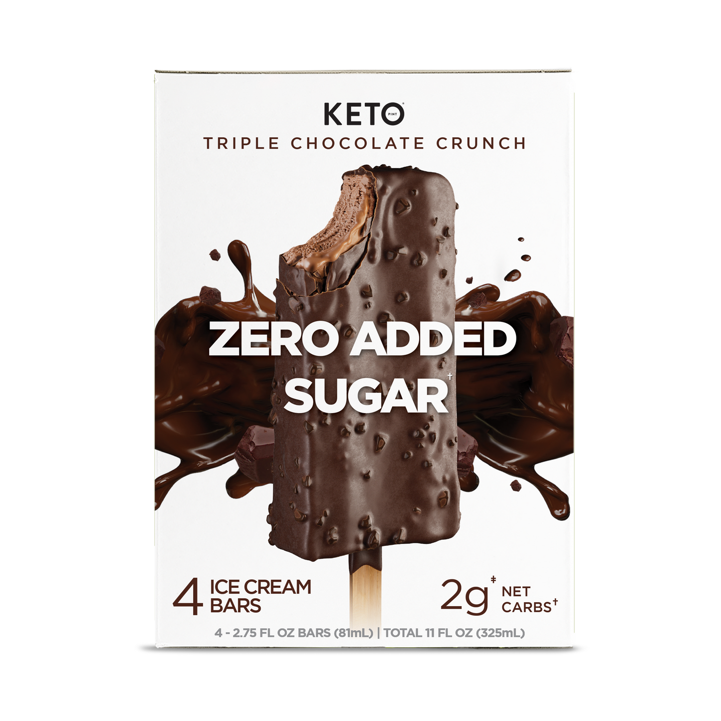 Keto Bar Triple Chocolate Crunch 75g