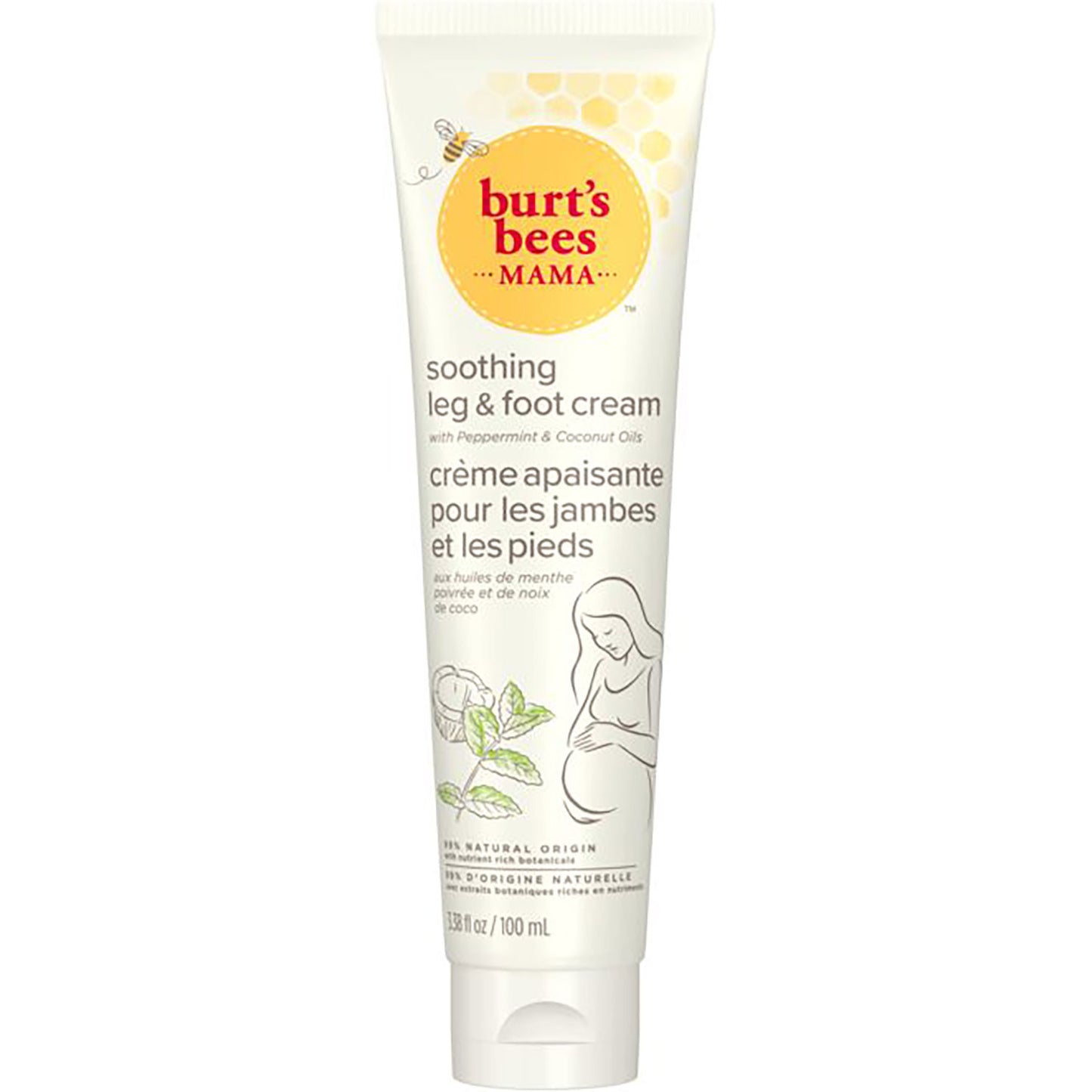 Burt's Bees Soothing Leg & Foot Cream 100ml