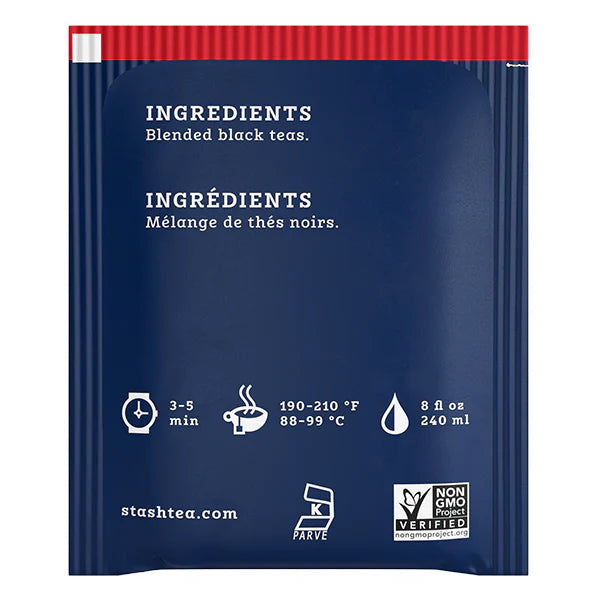 Stash English Breakfast Black Tea, 20 Tea Bags
