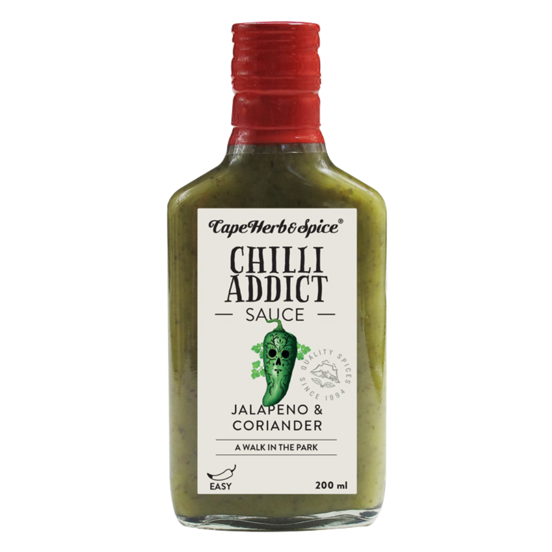 Cape Herb & Spice Chilli Addict Sauce, Jalapeno & Coriander 200ml