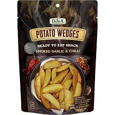 DJ & A Potato Wedges Smoked Garlic & Chili 200g
