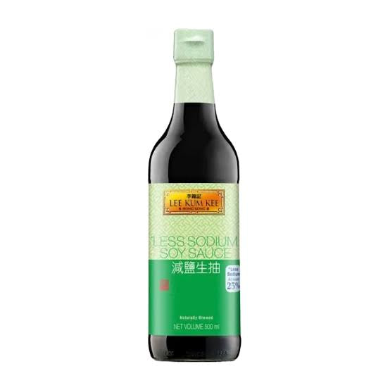 Lee Kum Kee Less Sodium Soy Sauce 500ml