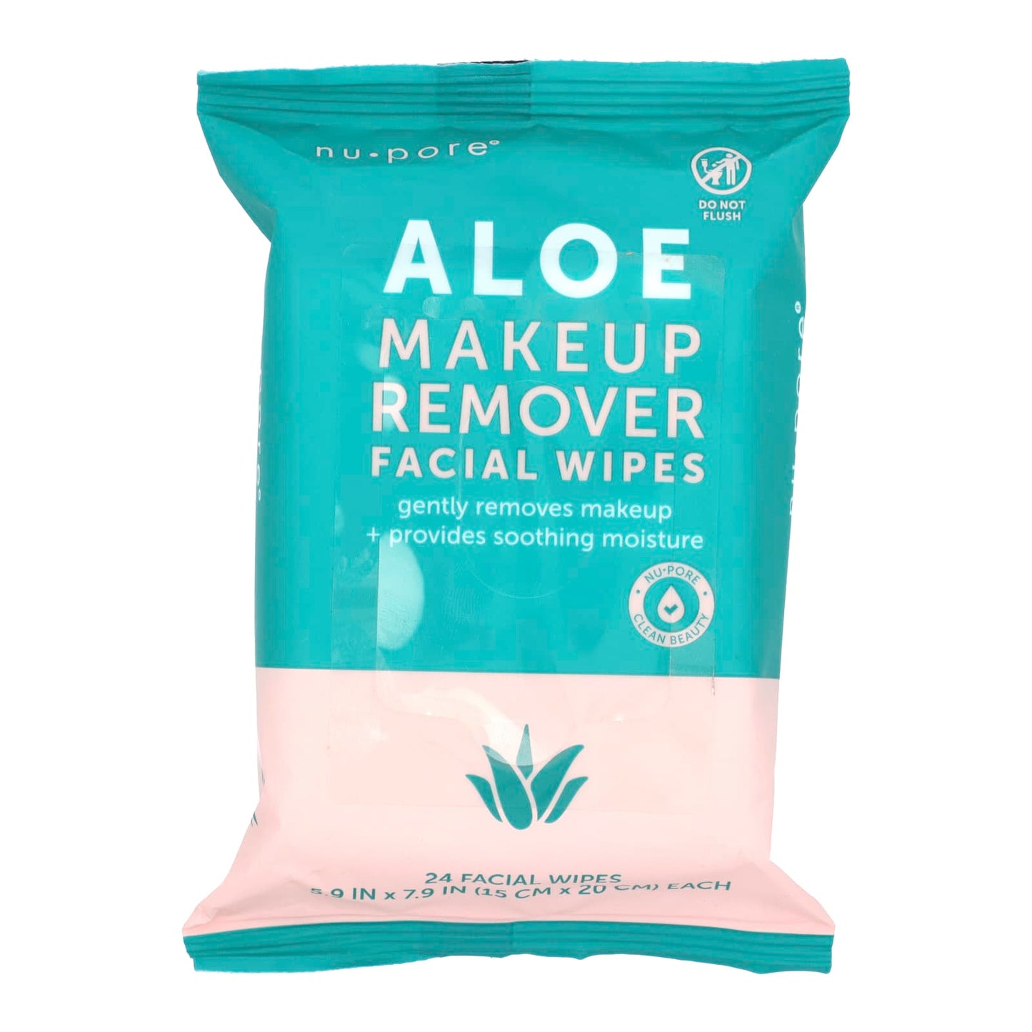 Nu Pore Aloe Make-Up Remover, 24 Facial Wipes