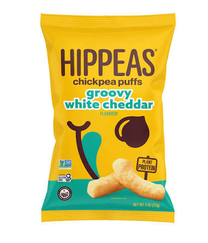 Hippeas Chickpea Puff Groovy White Cheddar 23g